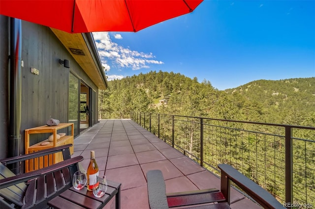 365 Bow Mountain Rd, Boulder, CO 80302 - balcony with a view of trees and a mountain view