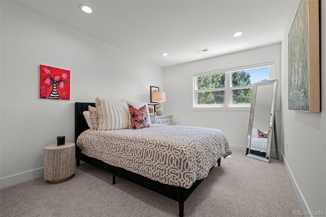 5698 Green Oaks Dr, Greenwood Village, CO 80121 - carpeted bedroom featuring baseboards and recessed lighting