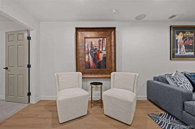 5698 Green Oaks Dr, Greenwood Village, CO 80121 - living area featuring light wood-type flooring and baseboards