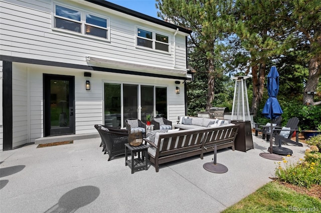 5698 Green Oaks Dr, Greenwood Village, CO 80121 - view of patio / terrace featuring outdoor lounge area