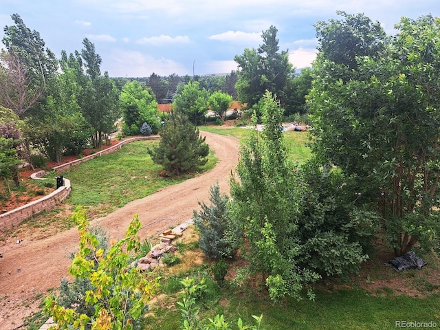 exterior space featuring a rural view