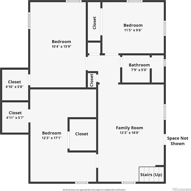1195 Boston St, Aurora, CO 80010 - floor plan / room layout