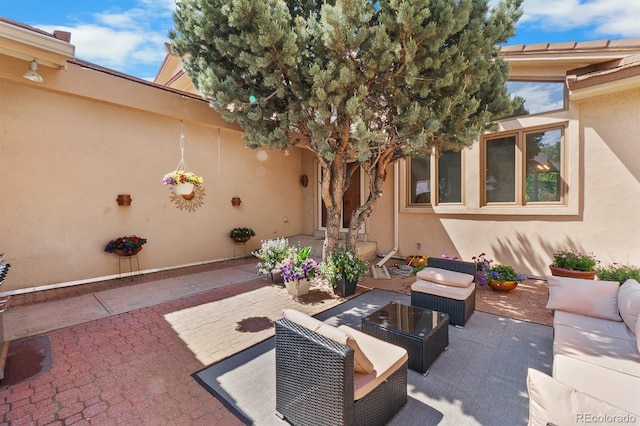 11241 E Cimmarron Dr, Englewood, CO 80111 - view of patio with outdoor lounge area
