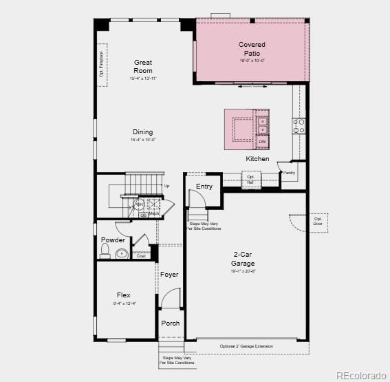 16498 W 92nd Pl, Arvada, CO 80007 - view of home floor plan