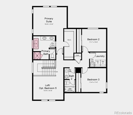 16498 W 92nd Pl, Arvada, CO 80007 - view of floor plan / room layout