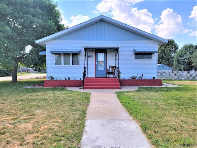 view of bungalow-style home