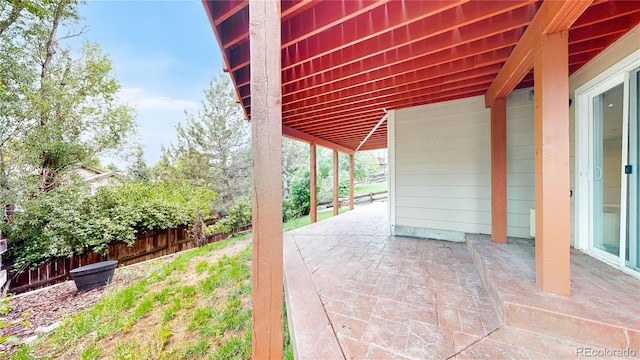 1229 Berganot Trl, Castle Pines, CO 80108 - view of patio