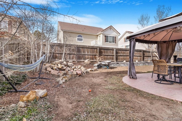 11885 Helena St, Commerce City, CO 80022 - view of yard with a gazebo and a patio area