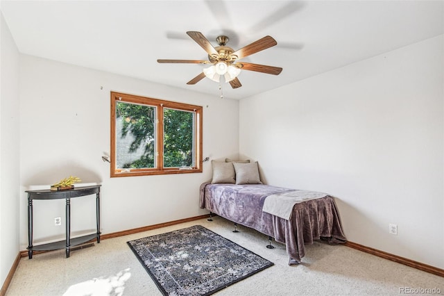 942 Xenon Ct, Golden, CO 80401 - bedroom with baseboards and ceiling fan