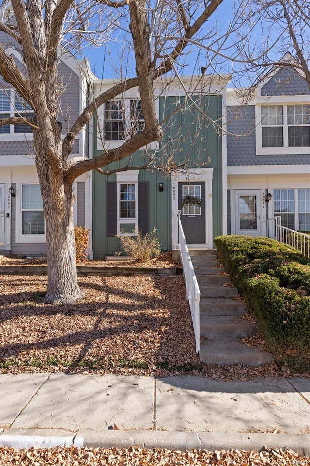 view of townhome / multi-family property