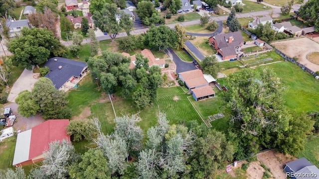 7750 W 5th Ave, Lakewood, CO 80226 - aerial view of property and surrounding area featuring nearby suburban area