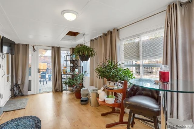 sunroom / solarium with plenty of natural light