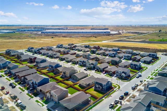 birds eye view of property featuring a residential view