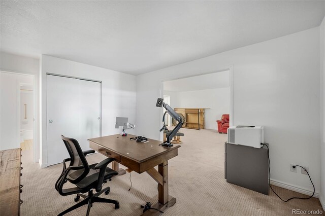 14300 E Marina Dr Unit 306, Aurora, CO 80014 - office area with light carpet and baseboards