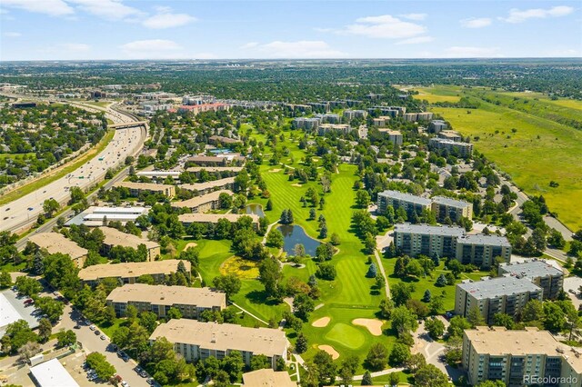 14300 E Marina Dr Unit 306, Aurora, CO 80014 - bird's eye view of a local golf course and a nearby body of water