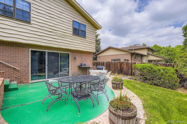 3724 S Poplar St, Denver, CO 80237 - view of patio with outdoor dining area