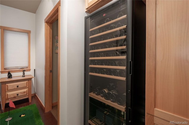73244 US Highway 40, Tabernash, CO 80478 - interior space featuring baseboards and wine cooler
