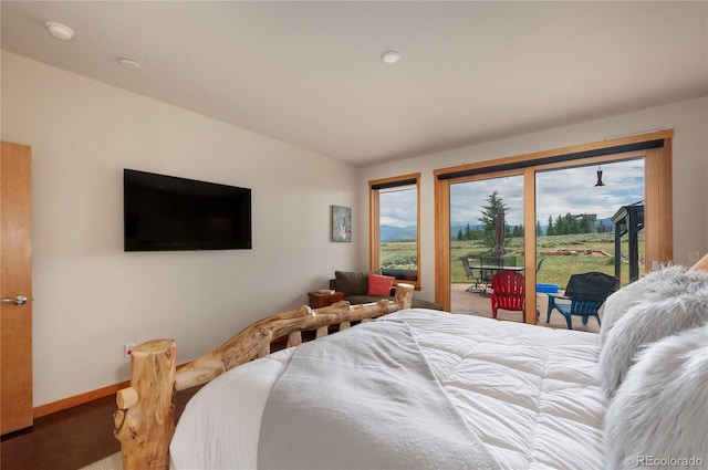 73244 US Highway 40, Tabernash, CO 80478 - bedroom with carpet, baseboards, and access to exterior