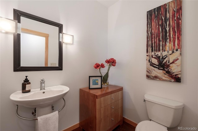 73244 US Highway 40, Tabernash, CO 80478 - bathroom featuring toilet and baseboards