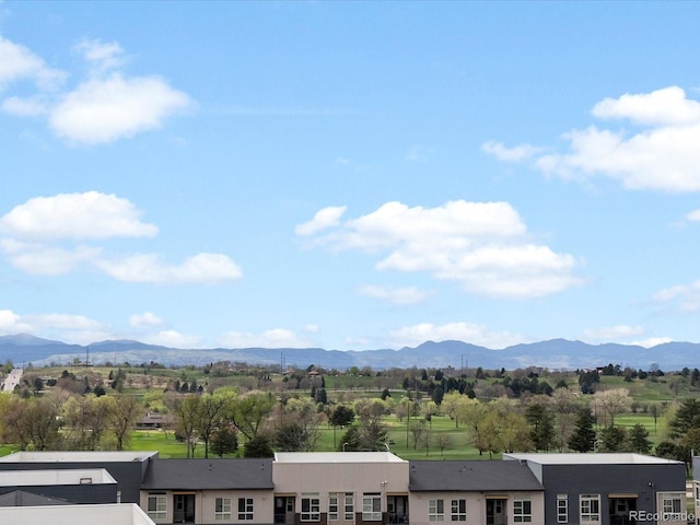 view of mountain feature