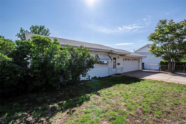 505 Maple St, Golden, CO 80403 - view of home's exterior featuring concrete driveway and a garage