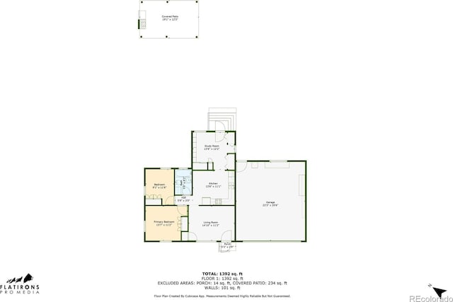 505 Maple St, Golden, CO 80403 - view of home floor plan