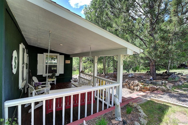 80 Meadow Ln, Bailey, CO 80421 - view of porch