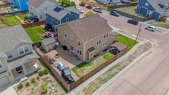8004 Brittinger Way, Colorado Springs, CO 80951 - aerial perspective of suburban area
