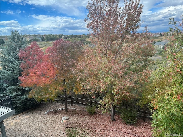 view of yard