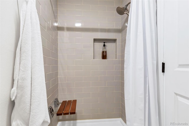 13701 E Marina Dr Unit B, Aurora, CO 80014 - full bathroom with a tile shower