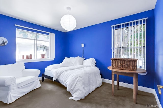 13701 E Marina Dr Unit B, Aurora, CO 80014 - bedroom featuring baseboards and carpet flooring