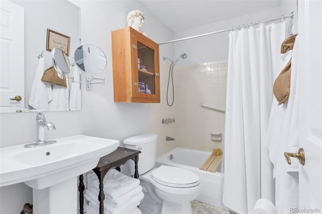 13701 E Marina Dr Unit B, Aurora, CO 80014 - full bathroom with toilet and shower / bath combo