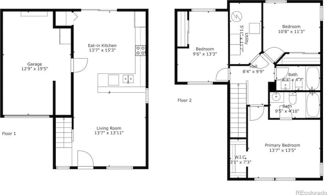 4695 Andes St, Denver, CO 80249 - view of floor plan / room layout