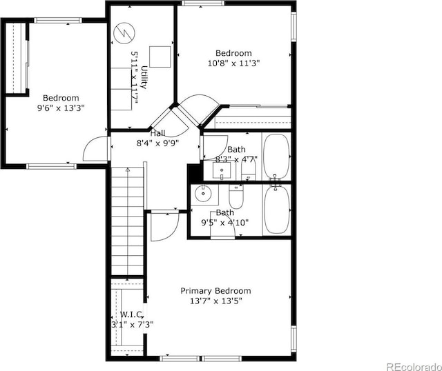 4695 Andes St, Denver, CO 80249 - view of room layout