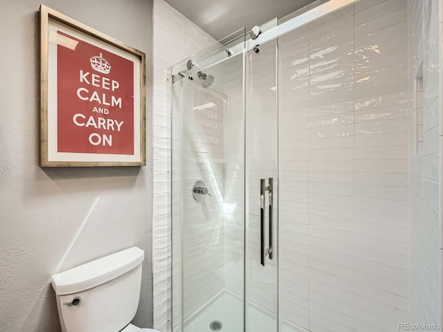 1370 Sandstone Dr Unit 12, Vail, CO 81657 - full bathroom featuring a stall shower and a textured wall
