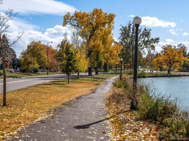 view of road