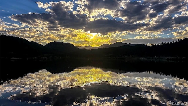 4805 S Blue Spruce Rd, Evergreen, CO 80439 - mountain view with a large body of water