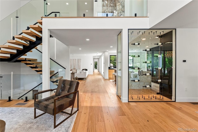 220 Glencoe St, Denver, CO 80220 - wine cellar with hardwood / wood-style floors