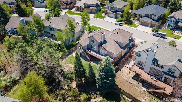 58 Rogers Ct, Golden, CO 80401 - aerial perspective of suburban area