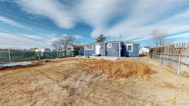 3282 W 66th Ave, Denver, CO 80221 - back of property with a fenced backyard