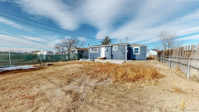 3282 W 66th Ave, Denver, CO 80221 - back of property with a fenced backyard