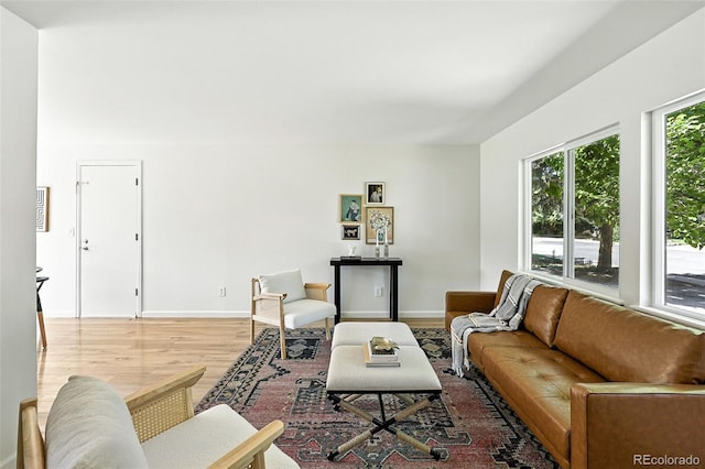 1380 Holly Dr E, Broomfield, CO 80020 - living room featuring wood finished floors and baseboards