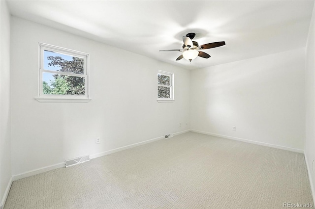 1380 Holly Dr E, Broomfield, CO 80020 - spare room featuring a ceiling fan and light colored carpet