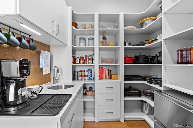 pantry with sink