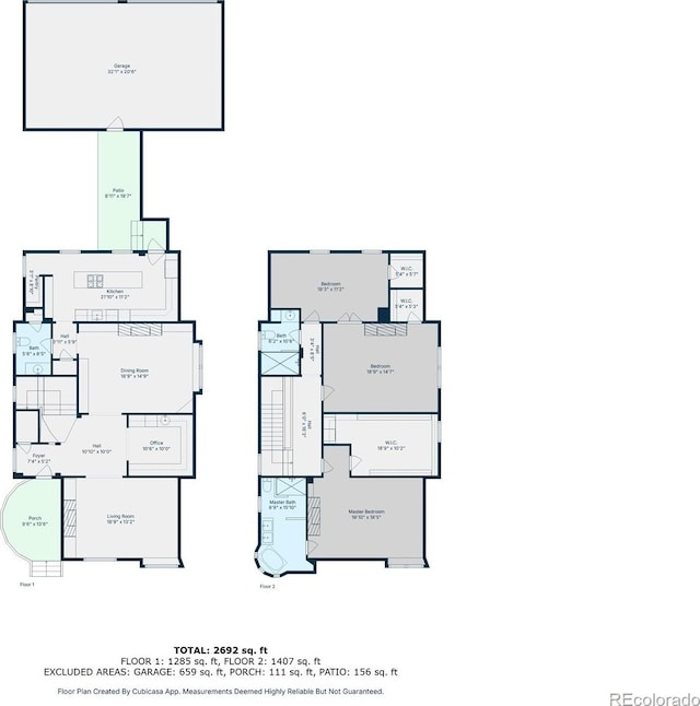 1022 N Pearl St Unit 101, Denver, CO 80203 - plan