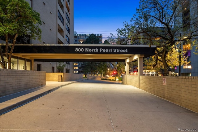 800 N Pearl St Unit 1203, Denver, CO 80203 - view of concrete road