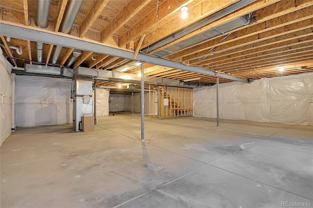 16076 Columbine Pl, Thornton, CO 80602 - unfinished below grade area featuring heating unit