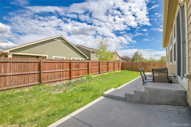 16076 Columbine Pl, Thornton, CO 80602 - view of yard featuring a patio