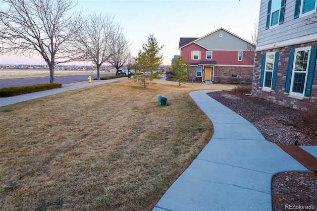 view of yard