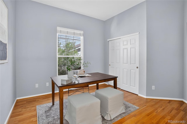 8651 Mallard Pl, Highlands Ranch, CO 80126 - office space with light wood-type flooring and baseboards